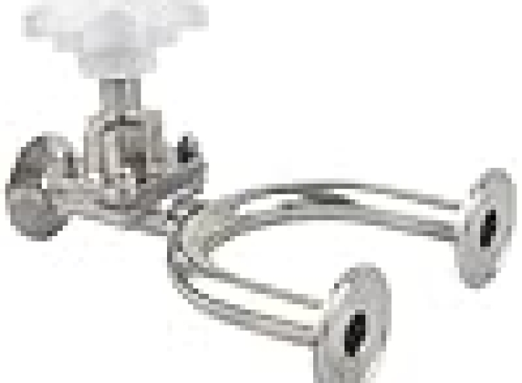 Van màng chữ U  kết nối clamp/316L van màng chữ U nối clamp/ Sanitary Manual U-Type Diaphragm Valve