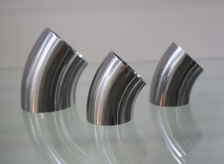 Co ngắn 45 độ inox vi sinh 304/316, CO NGẮN 45 ĐỘ INOX 304, 316, CO LƠI 304, CO LƠI 316