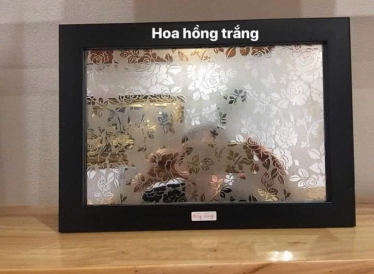 TẤM INOX HOA VĂN HOA HỒNG