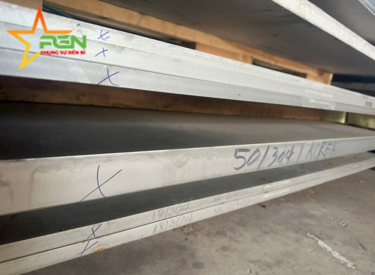TẤM INOX 304/304L-NO1 DÀY 52MM
