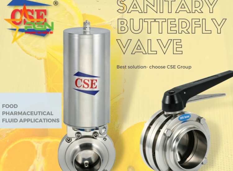 Van bướm Inox vi sinh 304,316/Auto Control Actuator For Butterfly Valve