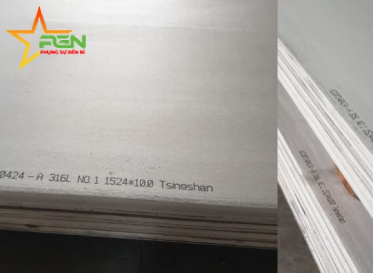 TẤM INOX 316/316L No.1 DÀY  60MM