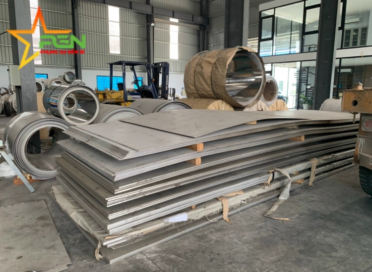 TẤM INOX 304-NO1 DÀY 16LY