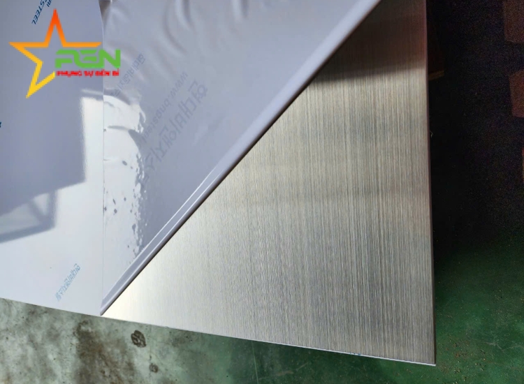 TẤM INOX XƯỚC TRẮNG