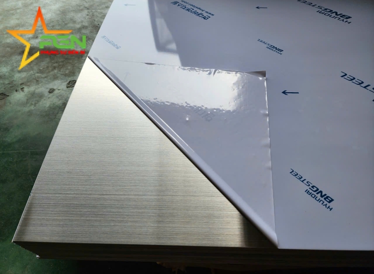 TẤM INOX XƯỚC TRẮNG