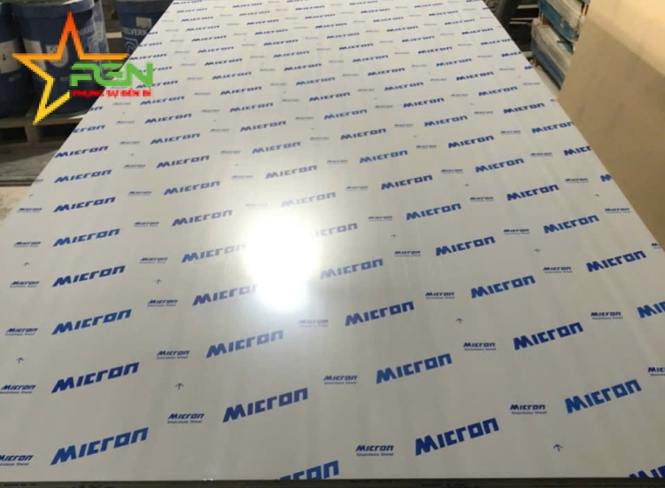 TẤM INOX XƯỚC TRẮNG