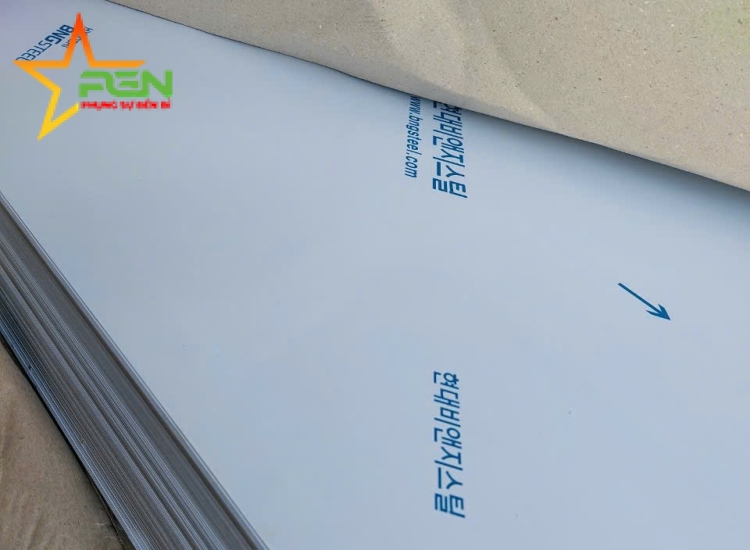 TẤM INOX XƯỚC TRẮNG