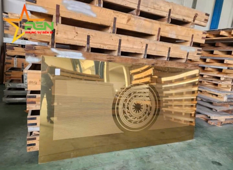 TẤM INOX HOA VĂN TRỐNG ĐỒNG