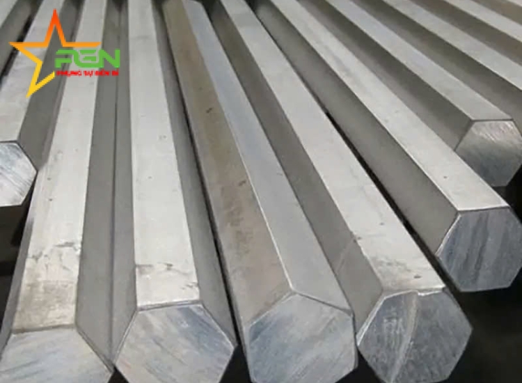 THANH LỤC GIÁC INOX 304|316 PHI 22|S304|316 Stainless Steel Hexagon Bar | Diameter 22mm