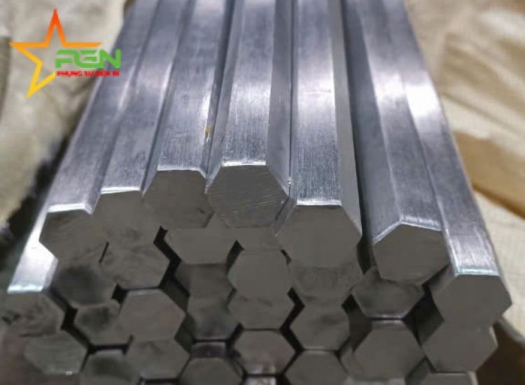 THANH LỤC GIÁC INOX 304|316 PHI 14|S304|316 Stainless Steel Hexagon Bar | Diameter 14mm